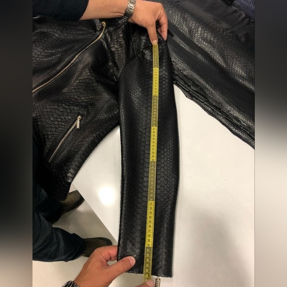 NWT GENUINE PYTHON JACKET - Picture 6 of 7